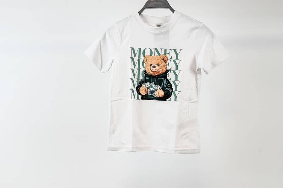 4 Kinder T-Shirts Higgins, Gr. 122/128